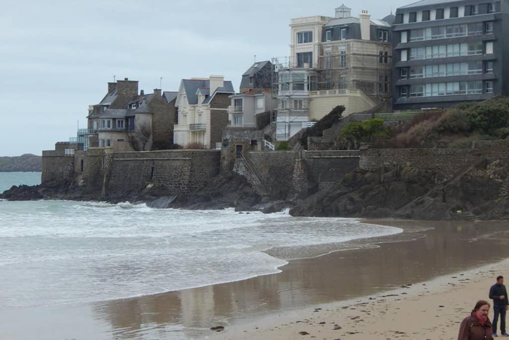 Saint Malo Bel Appartement Neuf Pres Gare Plage Sillon Intramuros Parking Prive Ngoại thất bức ảnh